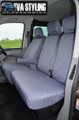 VW T5 Transporter Seat Covers 2003-2009 Front Seats SET3 GREY