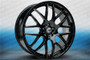 Our black high quality 20" alloy wheels for the VW Volkswagen T6 Transporter are an eye-catching and stylish accessory for your Van Ultra lightweight and strong, finished in a unique specialised shine without the premium price, yet load rated to your vans legal specifications. These wheels need to be seen! Buy online at TVA styling.