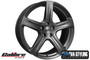 Our Gunmetal high quality 18" alloy wheels for the VW Caddy are an eye-catching and stylish accessory for your Van. Buy online at TVAStyling.co.uk