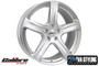 Our Silver high quality 18" alloy wheels for the VW T6 Transporter are an eye-catching and stylish accessory for your Van. Buy online at TVAStyling.co.uk