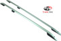 Our Volkswagen Caddy Maxi  Roof Rails a sturdy roof rack that will hold a top-box or luggage. Anodised SILVER for stylish looks but serves your practical needs. Buy at Trade Van Accessories