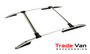 Ford Transit Connect TX3 TVA Aero Pro Roof Cross Bar Set 2014-24