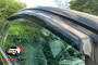 Mercedes M Class W164 Wind Deflectors Dark Tinted 2005-2011 Set of 4 Our TVA Styling Wind Deflectors are Manufactured using a thicker Premium Quality Dark Smoked Tint Acrylic that looks great yet allows Clear Vision from inside the car