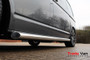 VW T5 / T6 Sport Side Bars Slash Cut Stainless Steel Tube 76mm