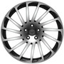 VLR11 Diamond Black Machined Face Velare alloy wheels