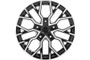 VLR-T Diamond Black Machined Face Velare alloy wheels