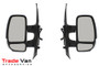 Renault Master 2010> / Vauxhall Movano 2010> / Nissan NV400 2011> Wing Mirror / Door Mirror - Electric adjustment - Heated Glass - Indicator - Black