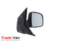 Volkswagen T5 Transporter Van Caravelle 2003-2010 Manual Black Door Wing Mirror