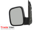 Volkswagen Caddy Wing Mirror / Door Mirror - Manual adjustment - Non-Heated Glass - Black