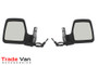 Fiat Scudo 1995-2006 / Citroen Dispatch 1995-2006 / Peugeot Expert 1995-2006 Wing Mirror / Door Mirror - Cable adjustment - Black