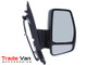 Ford Tourneo Custom 2012-18 / Transit Custom Wing Mirror / Door Mirror - Electric adjustment - Heated Glass - Indicator - Black - Textured