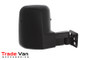 Ford Transit Wing Mirror / Door Mirror - Manual adjustment - Non-Heated Glass - Black - Textured