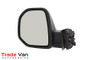 Citroen Berlingo, Peugeot Partner Wing Mirror / Door Mirror - Electric adjustment - Heated Glass - Black