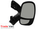 Nissan Primaster, Renault Trafic, Vauxhall Vivaro 2001-2015 Manual Black Door Wing Mirror