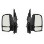 Mercedes Benz Sprinter 2018 on Wing Mirror / Door Mirror - Manual adjustment - Non-Heated Glass - Indicator - Black - Textured