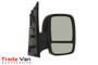 Fiat Scudo 2007-2016 / Citroen Dispatch 2007-2016 / Peugeot Expert 2007-2016 / Toyota Proace 2013-2016 Wing Mirror / Door Mirror - Passenger Side (LH) - Cable adjustment - Black