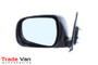 Toyota Hi-Lux 2005-11 Wing Mirror / Door Mirror - Manual adjustment - Non-Heated Glass - Black