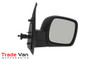 Renault Kangoo 2006-13 Wing Mirror / Door Mirror - Cable adjustment - Non-Heated Glass - Black