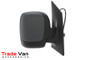 Wing Mirror / Door Mirror - Electric adjustment - Heated Glass - Primed / Fiat Scudo 2007-2016 / Citroen Dispatch 2007-2016 / Peugeot Expert 2007-2016 / Toyota Proace 2013-2016