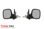 Citroen Berlingo, Peugeot Partner Wing Mirror / Door Mirror - Cable adjustment - Heated Glass - Primed