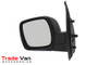 Wing Mirror / Door Mirror - Electric adjustment - Heated Glass - Primed / Renault Kangoo 2008-2013