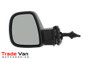 Wing Mirror Door Mirror Cable adjustment Non-Heated Glass Black | Citroen Berlingo, Peugeot Partner 2012-2019