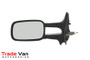 Wing Mirror - Cable adjustment - Non-Heated Glass - Black | Seat Inca, Volkswagen Caddy 