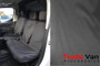 Driver and passenger front seat covers | Citroen Berlingo 2018 on | Citroen e-Berlingo 2021 on - Black 3 seat covers