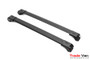 Atlas open rail cross bars V1 | Fiat Doblo 2010+ | Black