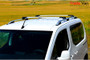 Atlas open rail cross bars V1 | Ford Courier Original Roof Rail 2014+ | Silver