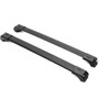 Atlas V1 Open Rail Cross Bars | Dacia Duster 2010-2013 | Black