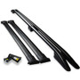 Ford Transit Custom SWB Roof Rail and Cross Bar Rack Set Black with load stops 2012+