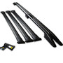Renault Trafic LWB Roof Rail and 3 Cross Bar Rack Set Black with load stops 2014-2018