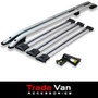 Vauxhall Vivaro SWB Roof Rail and 3 Cross Bar Rack Set Silver with load stops 2014-2018