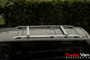 VW Transporter T5/T6 LWB Roof Rail and 3 Cross Bar Rack Set Silver with load stops 2003+