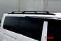 Tourer Flush Lockable 4 Bar Roof Rack Set | VW Transporter T5 & T6 SWB 2003+ | Black