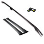 Mercedes Vito W639 2003+ SWB Roof Rail and Two Cross Bar Rack Set With Load Stops | Black