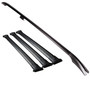 Mercedes Vito W639 2003+ M-LWB Roof Rail and Three Cross Bar Rack Set | Black