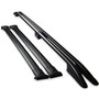 Ford Transit Custom SWB Roof Rail and Cross Bar Rack Set Black with load stops 2012+