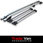 Nissan Primastar SWB Roof Rail and Cross Bar Rack Set Silver with load stops 2022+