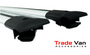 Ford Transit Custom TX3 TVA Aero Pro Roof Cross Bar Set 2023-on