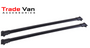VW Caddy TX3 TVA Aero Pro Roof Black Cross Bar Set 2020-on