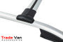 Peugeot Expert 2017+ LWB L3 Roof Rail and 4 Cross Bar Rack Set | Silver