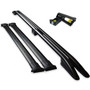 Toyota Proace 2017+ SWB L1 Roof Rail and Two Cross Bar Rack Set With Load Stops | Black