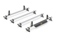 Van Guard Trade Roof Rack For Renault Trafic (2014+) - 2 Steel Bars, 60kg Load, Aerodynamic Design