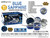 SIMPLE and CO 11 PCS BLUE SAPPHIRE COOKWARE SET