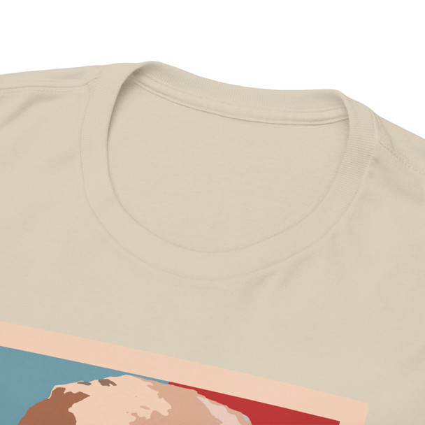 Trump Mugshot - Fight the Powers that Be - Unisex Heavy Cotton Tee