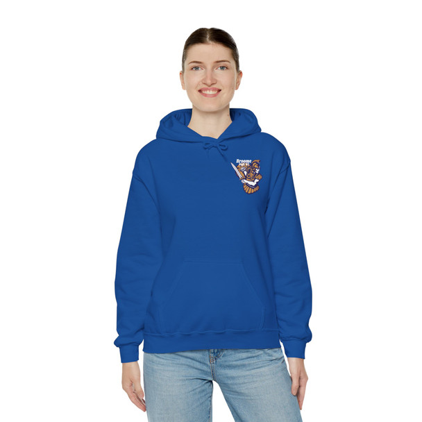 Broome High '85 Unisex Heavy Blend Hooded Sweatshirt - Conquer and Prevail, Casual Hoodie, Gift for Gamers, College Sweatshirt, [...]