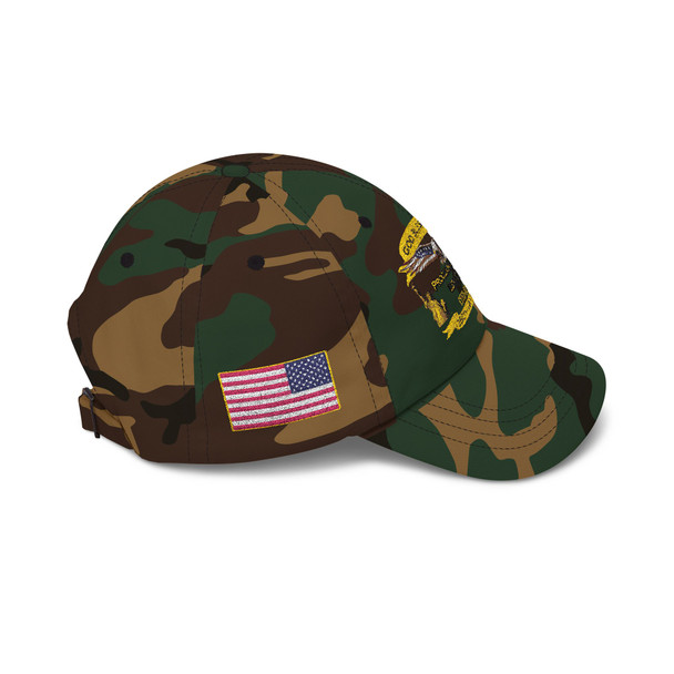 God Bless America 250th Anniversary Liberty Hat - Embroidered Baseball Cap