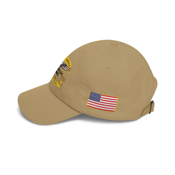 God Bless America 250th Anniversary Embroidered Baseball Cap